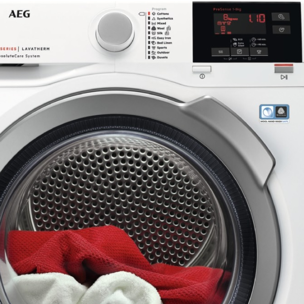 Mașină de uscat rufe AEG T8DBG48S 8 kg/ White photo 3
