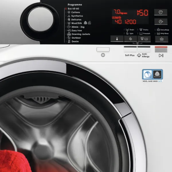 Mașină de spălat AEG L6SNE27C 7 kg / 1200 rpm / White photo 3