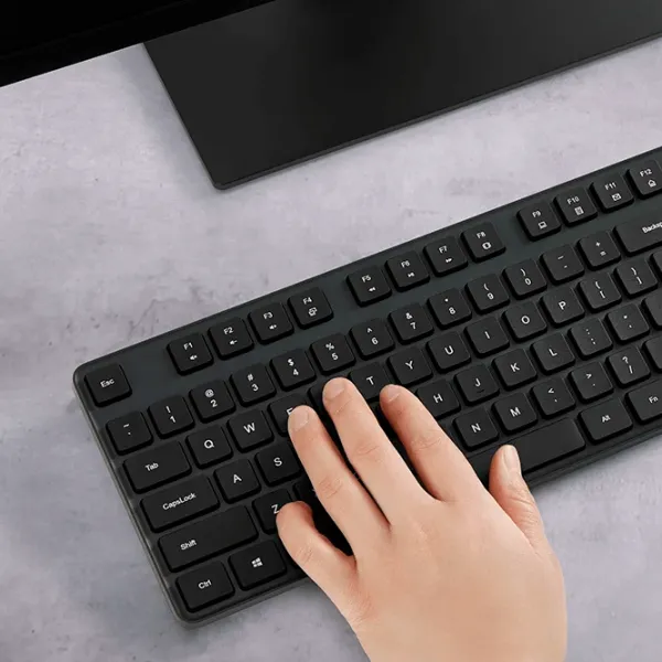 Клавиатура и Мышь Xiaomi WXJS01YM Беспроводные/ Черный photo 2