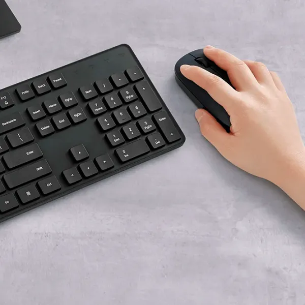 Клавиатура и Мышь Xiaomi WXJS01YM Беспроводные/ Черный photo 3