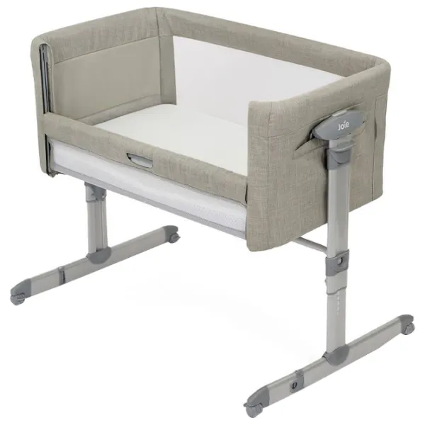 Pat pentru copii Joie Roomie Glide Almond (P1814AAALM000) 0 luni -/ Gray photo 2