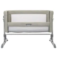 Pat pentru copii Joie Roomie Glide Almond (P1814AAALM000) 0 luni -/ Gray photo 5