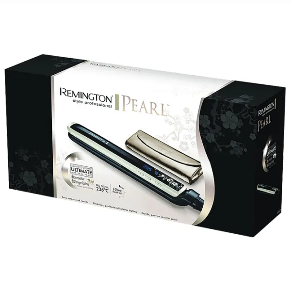Placă de îndreptat părul Remington S9500 White Black photo 3