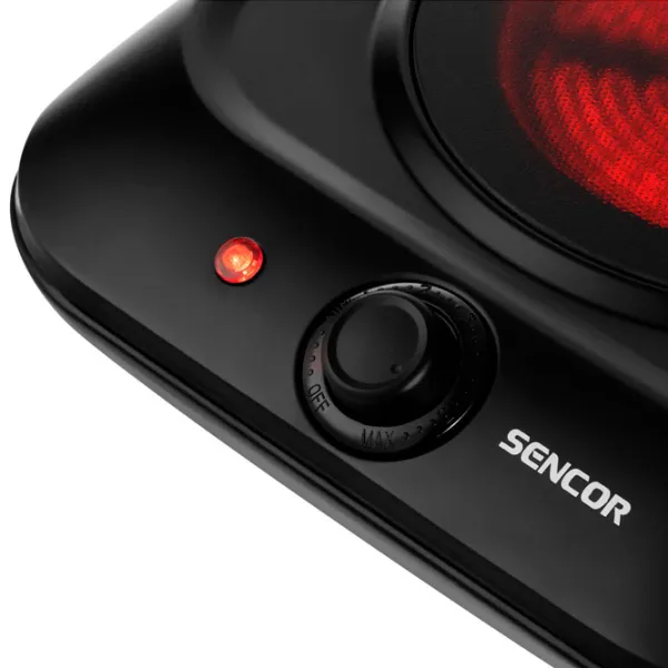 Plită de masă Sencor SCP1763BK Electrică/ Black photo 5