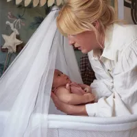 Детская кровать BabyBjorn Mesh (041121A) 0 месяцев - 6 месяцев/ Белый photo 5