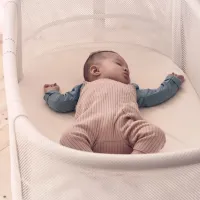 Детская кровать BabyBjorn Mesh (085021A) 0 месяцев - 2 года/ Белый photo 6