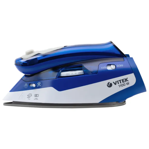 Fier de călcat Vitek VT-1269 De voiaj/ 1100 W/ Blue photo 2