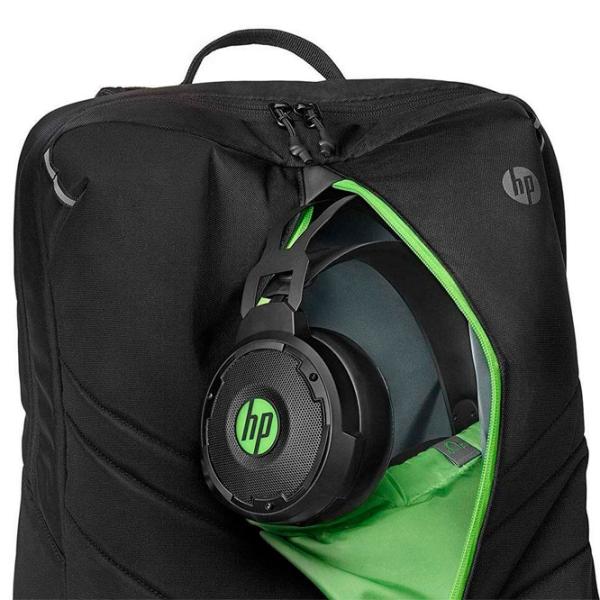 Rucsac HP Pavilion 500 Gaming 17.3"/ Green Black photo 5 Rucsac HP Pavilion 500 Gaming 17.3"/ Green Black photo 5