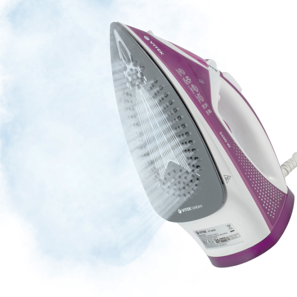 Fier de călcat Vitek VT-8346 Clasic/ 2400 W/ Pink photo 4