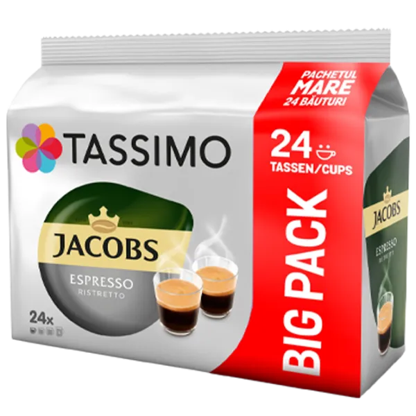 Cafea Jacobs Tassimo Ristretto Capsule/ Espresso/ 24 capsule photo 2