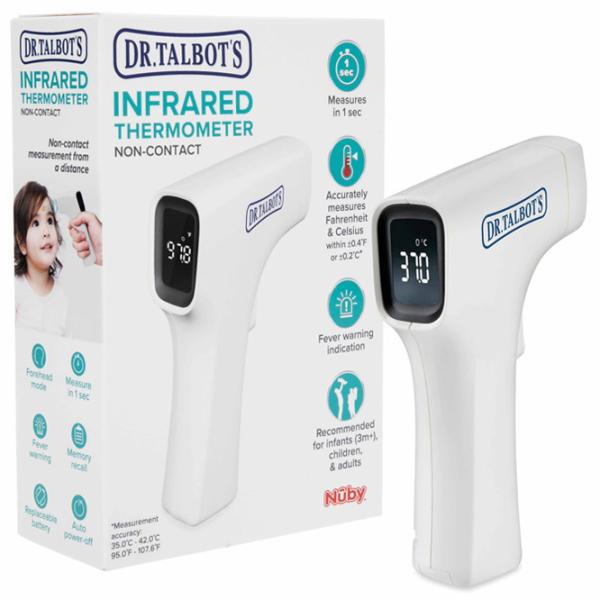 Termometru pentru copii cu infraroșii Nuby ID14903 Frunte/ White photo 6