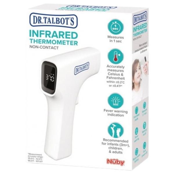 Termometru pentru copii cu infraroșii Nuby ID14903 Frunte/ White photo 7