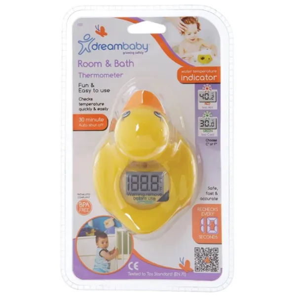 Termometru pentru copii electronic DreamBaby G321 Temperatura apei/ Yellow photo 3
