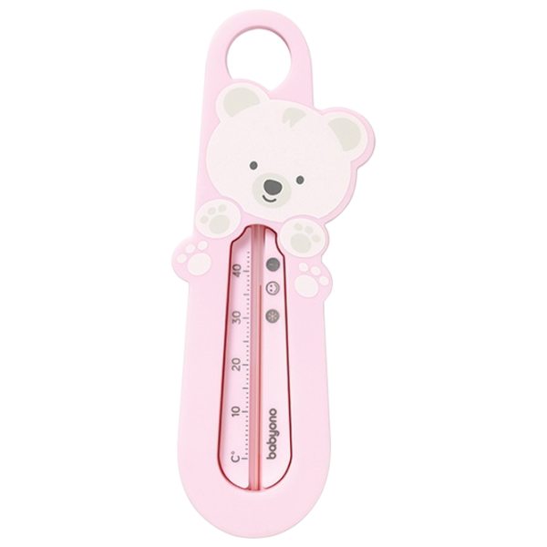 Термометр для детей аналоговый BabyOno 777/ 03 Температура воды/ Розовый photo 2