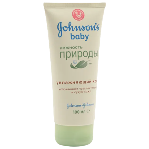 Cremă de corp pentru copii Johnson’s Baby Gingășia naturii 0+/ Pentru hidratare/ 100 ml photo 2