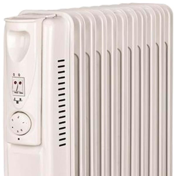 Calorifer electric cu ulei Eurolamp 147-29460 2000 W/ White photo 2