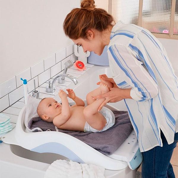 Пеленальный столик Beaba Camele'o Light Mist Унисекс/ 0+/ Синий photo 2