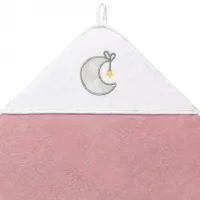 Детское полотенце BabyOno 0141/ 10 76 x 76 см/ Хлопок/ Розовый photo 3