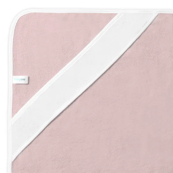 Prosop pentru bebeluși BabyOno 0343/ 04 85 x 85 cm/ Bambus/ Pink photo 3