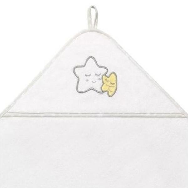Детское полотенце BabyOno 0141/ 07 76 x 76 см/ Хлопок/ Белый photo 3