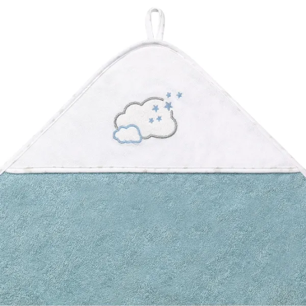 Детское полотенце BabyOno 0142/ 09 100 x 100 см/ Cotton/ Синий photo 2