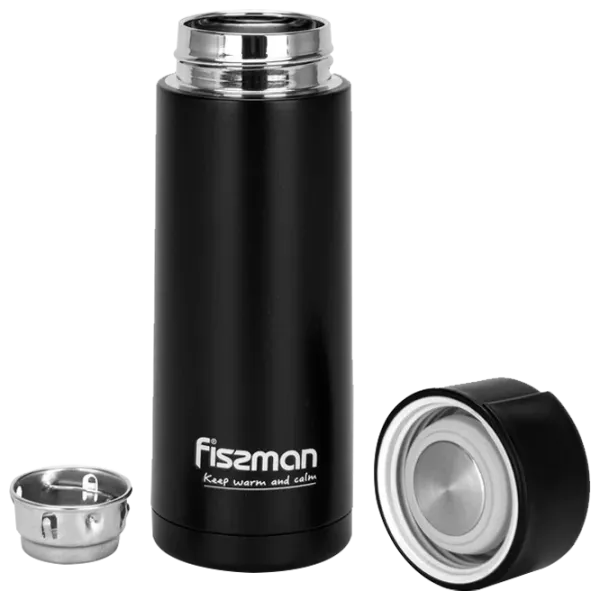 Термос Fissman 9866  Черный 0.39л photo 2