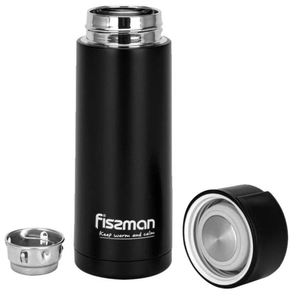 Термос Fissman 9866  Черный 0.39л photo 2