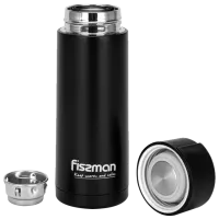 Термос Fissman 9866 Черный 0.39л photo 2