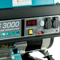 Generator de curent Könner & Söhnen KS 3000 230 V Benzină/ 2.6 kW photo 6