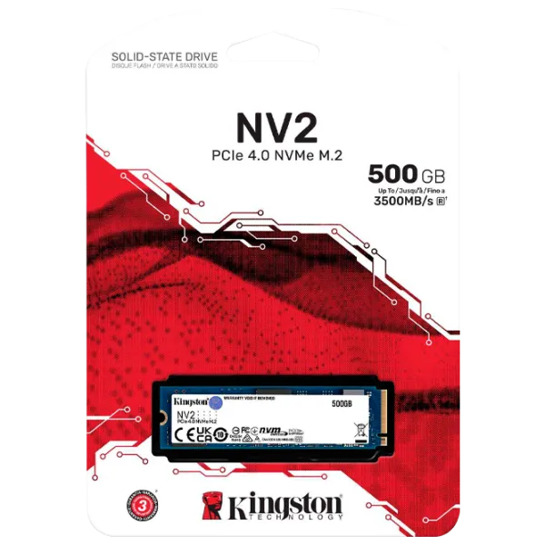SSD Kingston NV2 500 ГБ M.2 2280 photo 3 SSD Kingston NV2 500 ГБ M.2 2280 photo 3