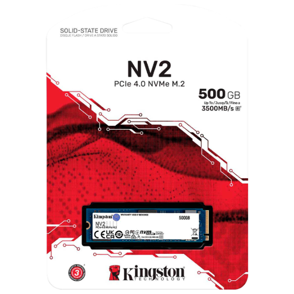 SSD Kingston NV2 500 ГБ M.2 2280 photo 3 SSD Kingston NV2 500 ГБ M.2 2280 photo 3
