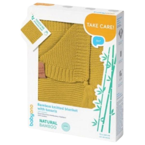 Plapuma tricotaj din bambus BabyOno Mustard 0546/03 75 x 100 см/ Бамбук photo 2 Plapuma tricotaj din bambus BabyOno Mustard 0546/03 75 x 100 см/ Бамбук photo 2