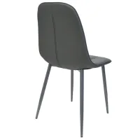 Scaun de bucătărie DecoPrim M-01-3 X85 Piele artificială/ Gray photo 2