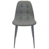 Scaun de bucătărie DecoPrim M-01-3 X85 Piele artificială/ Gray photo 4