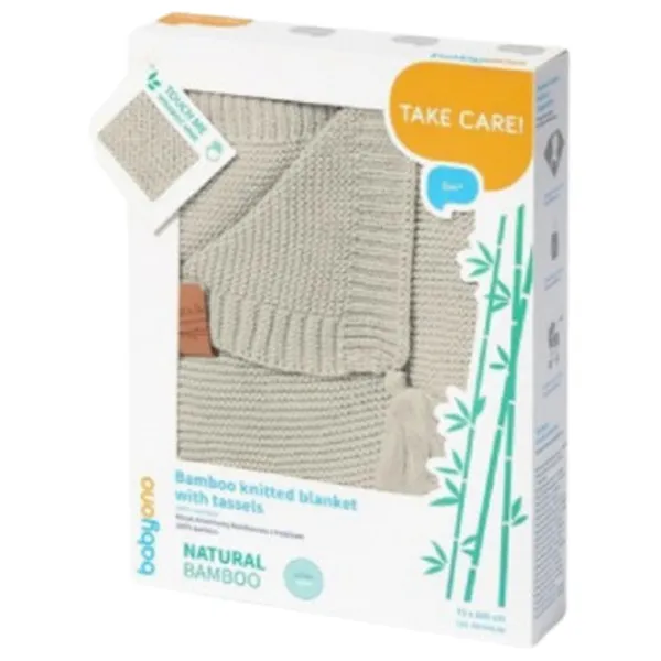 Plapuma tricotaj din bambus BabyOno Grey 0546/04 75 x 100 см/ Бамбук photo 4 Plapuma tricotaj din bambus BabyOno Grey 0546/04 75 x 100 см/ Бамбук photo 4