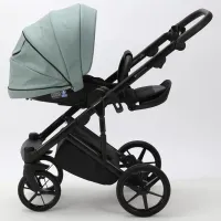 Детская коляска Adamex Lumi Air Delux SA-20/ Зелёный photo 6
