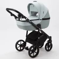 Cărucior pentru copil Adamex Bibione Lux PS-25/ Green photo 2