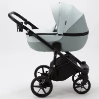 Cărucior pentru copil Adamex Bibione Lux PS-25/ Green photo 3