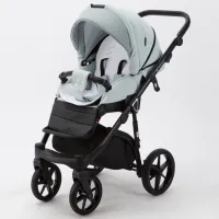 Cărucior pentru copil Adamex Bibione Lux PS-25/ Green photo 6