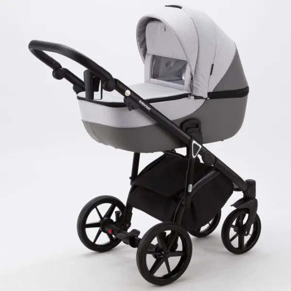 Cărucior pentru copil Adamex Bibione Lux PS-79/ Gray photo 2
