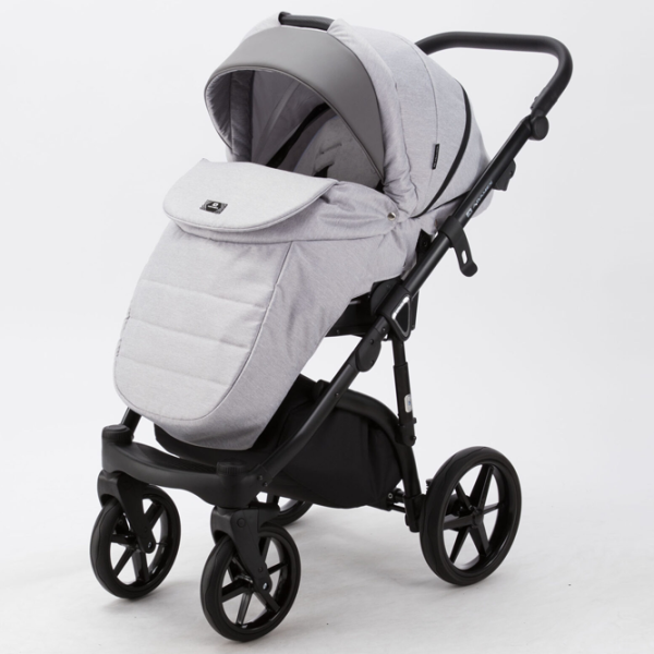 Cărucior pentru copil Adamex Bibione Lux PS-79/ Gray photo 5