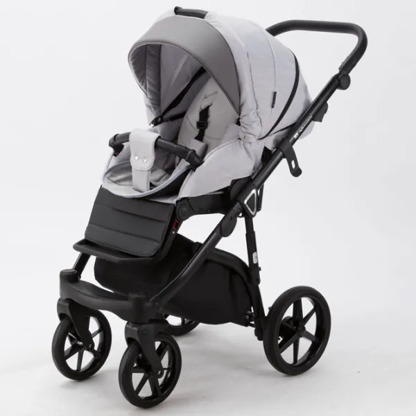 Cărucior pentru copil Adamex Bibione Lux PS-79/ Gray photo 6