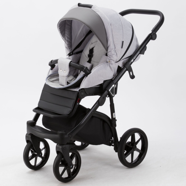 Cărucior pentru copil Adamex Bibione Lux PS-79/ Gray photo 6