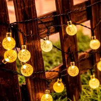 Luminițe decorative Christmas Warm Ball Fir/ Alb cald photo 3