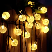 Luminițe decorative Christmas Warm Ball Fir/ Alb cald photo 5