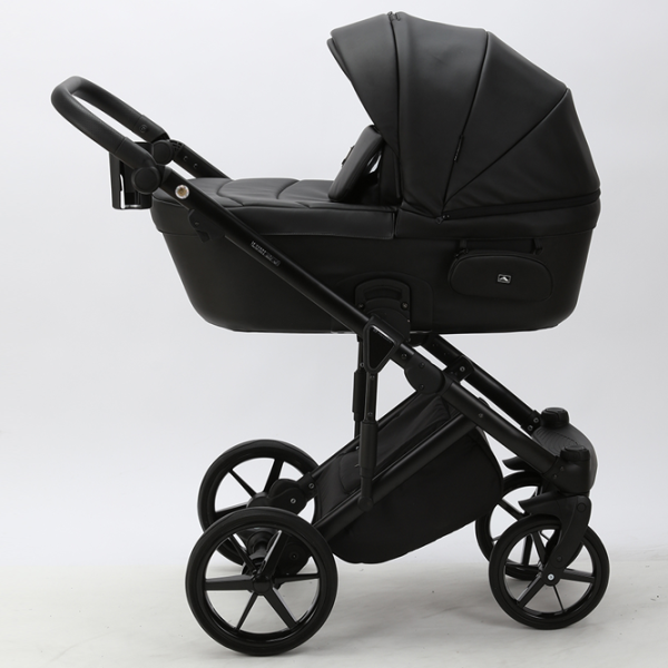 Детская коляска Adamex Lumi Air Delux SA-2/ Черный photo 2