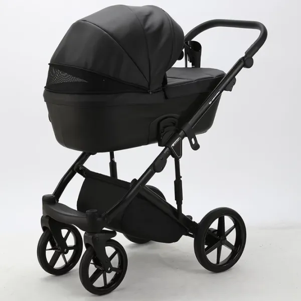Детская коляска Adamex Lumi Air Delux SA-2/ Черный photo 3
