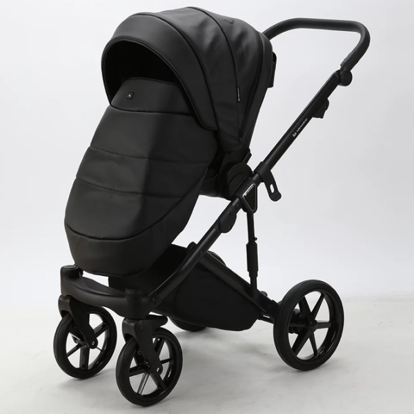 Детская коляска Adamex Lumi Air Delux SA-2/ Черный photo 4