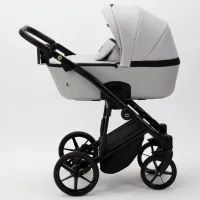 Детская коляска Adamex Mobi Air Lux PS-46/ Светло-серый photo 2