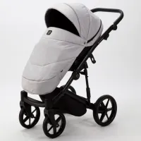 Детская коляска Adamex Mobi Air Lux PS-46/ Светло-серый photo 3